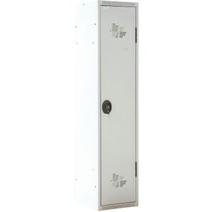 Gebruikte kasten garderobekast 1 deur (cilindersluiting)