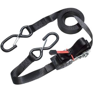 6 stuks, 50 cm, verstelbaar spanrubber met haken, elastische spanband, elastiek met haken, elastische bagageriemen, bevestigingsriem, geschikt voor fietsen, camping, auto, dakbagagedrager (rood