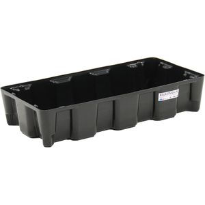 Kunststof Lekbakken - Zwart - Modulaire Lekbak - 35 Liter - L:800 x B:400 x H:165mm