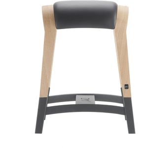 Werktafel, Matador werkplaatsstoel  Zami Ergo stoel - sitstand wood.