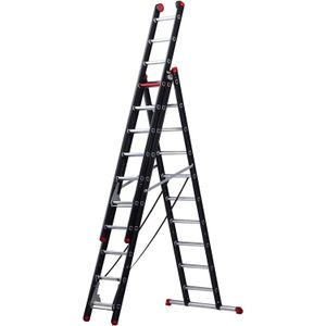 Ladders, Altrex reformladder  3-delig, 3x10 treden.