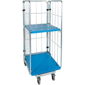 3-heks rolcontainers a-frame nestbaar