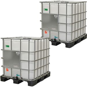 IBC Container, vloeistofcontainer partij-aanbieding.