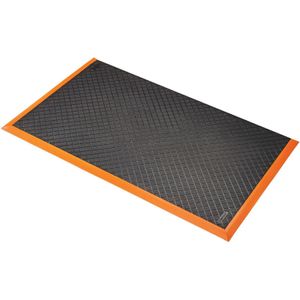 Antislip matten Antivermoeidheidsmat rubber dikte 20 mm L:3150,B:970,H:20mm zwart