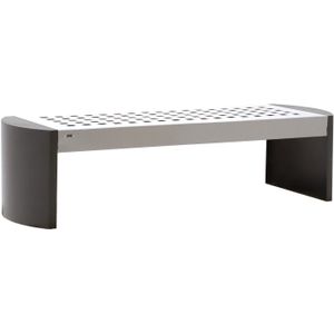 Gebruikte Werkplaatsinrichting toebehoren Tuinbank vaste constructie L:2000,B:630,H:520mm grijs