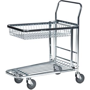 CC wagens Kongamek CC wagen laadvlak van gaas L:870,B:530,H:1010mm zink Laadvermogen (kg): 300.