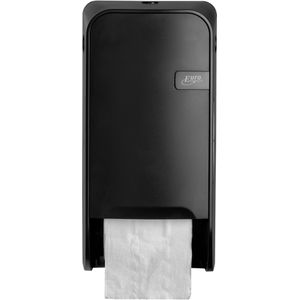 Toiletpapier-dispensers met automatische rolverschuiving L:163,B:167,H:323mm zwart