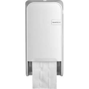 Toiletpapier-dispensers met automatische rolverschuiving L:163,B:167,H:323mm wit