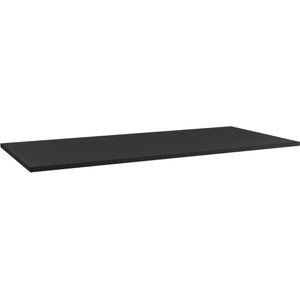 Storke Panton enkel of dubbel wastafelblad mat zwarte gepoedercoate mdf 120 x 52 cm