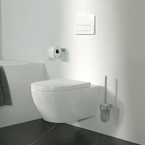 Villeroy & Boch Subway 2.0 hangend toilet hoogglans wit randloos zonder wc-bril, inclusief isolatieset