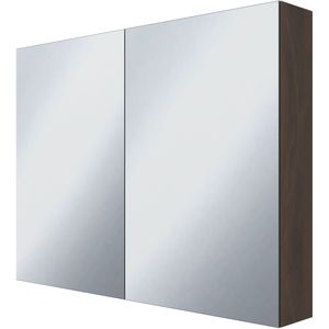 Storke Reflecta spiegelkast 100 x 75 cm notenhout