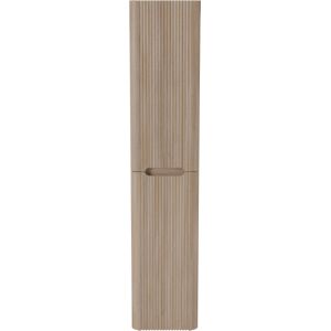 Balmani Eclips zwevende kolomkast licht eiken 35 x 30 x 170 cm vert. sym. groef