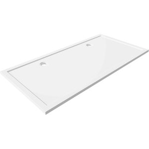 Luca Varess Soft douchebak 200 x 100 cm acryl hoogglans wit