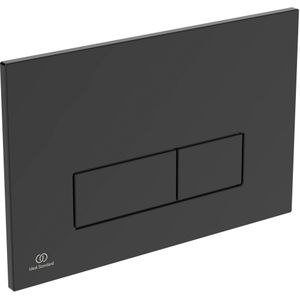 Ideal Standard Oleas M2 bedieningspaneel mat zwart voor Ideal Standard ProSys inbouwreservoir