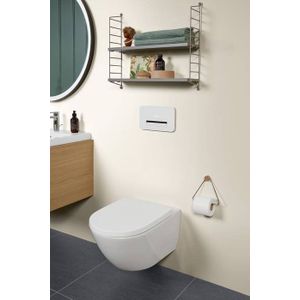 Villeroy & Boch Subway 3.0 hangend toilet hoogglans wit randloos TwistFlush, inclusief isolatieset