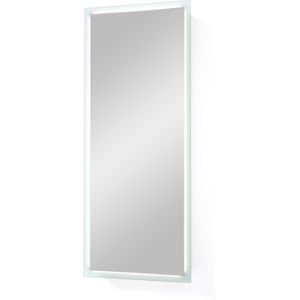 Balmani Vizio rechthoekig badkamerspiegel 50 x 125 cm met spiegelverlichting en -verwarming