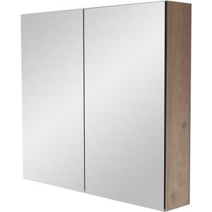 Storke Reflecta spiegelkast 85 x 75 cm ruw eiken