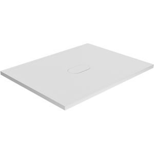 Balmani Artic douchebak 120 x 90 cm top solid mat wit