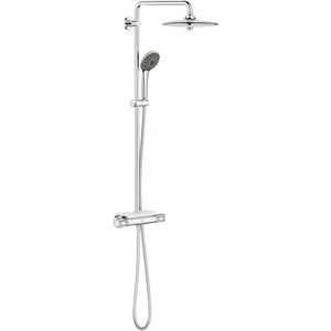 Grohe Vitalio Joy opbouw regendoucheset thermostatische kraan glanzend chroom