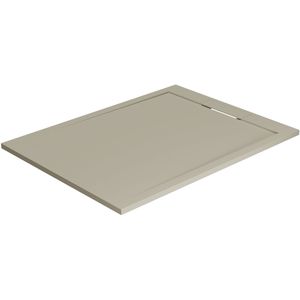 Balmani Andes douchebak 120 x 90 cm top solid zijdegrijs
