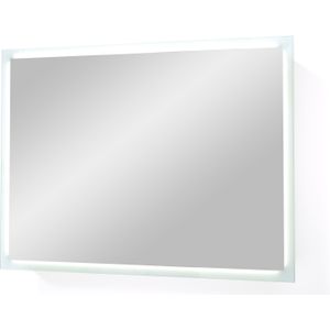 Balmani Vizio rechthoekig badkamerspiegel 90 x 70 cm met spiegelverlichting en -verwarming