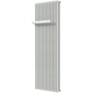 Vipera Corrason dubbele badkamerradiator 60 x 180 cm centrale verwarming mat wit zij- en middenaansluiting 3,468W