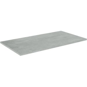 Linie Lado enkel wastafelblad beton donkergrijze melamine 90 x 46 cm