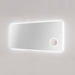 Balmani Giro rechthoekig badkamerspiegel 150 x 70 cm met spiegelverlichting en -verwarming