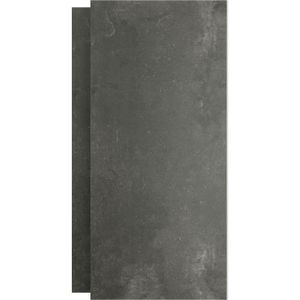 Luca Varess Groovy douchewandbekleding set 2 x 120x260 cm, SPC, Granito