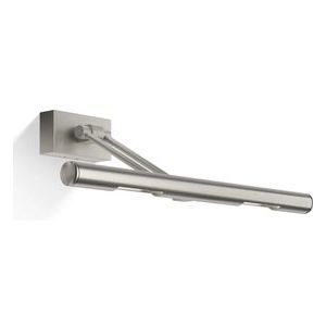 Badkamerlamp voor Spiegel Decor Walther Dim 40 cm Wandmodel Nikkel Gesatineerd