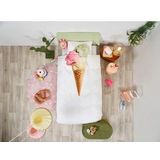 Dekbedovertrek - Wit - Katoen - 2 Persoons