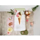 Dekbedovertrek - Wit - Katoen - 2 Persoons