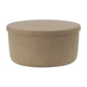 Poef Normann Copenhagen Hide Storage Pouf Large Sand