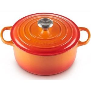 Braadpan Le Creuset Signature Rond Oranjerood 24 cm