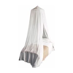 Deconet Katoen klamboe - Bangla Sunny Spring- Topring 65cm /1250cm omtrek WIT - 1-2 pers
