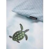 Dekbedovertrek SNURK Zeeschildpadden Percal 24-140 x 200 / 220 cm | 1-Persoons