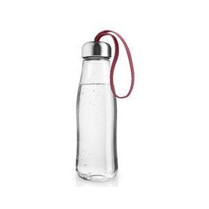 Eva Solo Drinkfles Urban To Go Glas Rood 0,5L