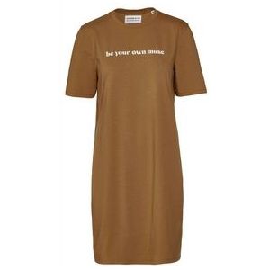 Nightdress Covers & Co Women Nava Uni Short Sleeve Gold-M