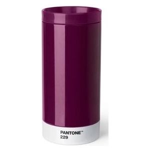 Pantone Drinkbeker - To Go - RVS - 430 ml - Aubergine 229 C