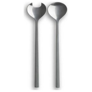 Saladebestek Georg Jensen New York RVS Mat