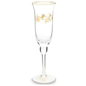 Champagneglas Pip Studio Winter Wonderland Gold 220 ml (Set van 6)
