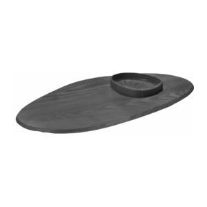 Serveerplank Serax Dune Kitchen & Table By Kelly Wearstler Black 60,5 x 34,5 x 8 cm
