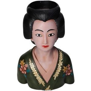 Bloempot HD Living Geisha Green 13,8 x 18,5 x 25,8 cm