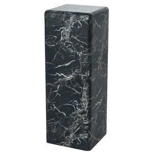 Pillar POLSPOTTEN Marble Look Black Large