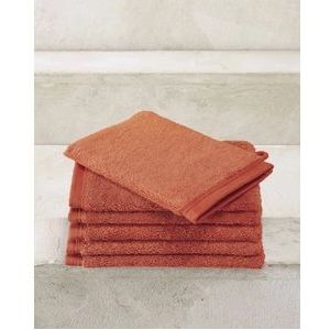 Washandje De Witte Lietaer Contessa Burnt Orange (set van 6)