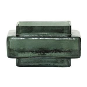 Urban Nature Culture - Isla - Theelichthouder - Groen - Gerecycled Glas