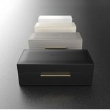 Decor Walther - Brownie BOX - Opbergbox - Wit - Kunstleer - Klein