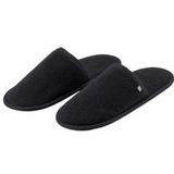 Habidecor - Amigo - Badslipper - Zwart - Badstof