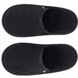 Habidecor - Amigo - Badslipper - Zwart - Badstof