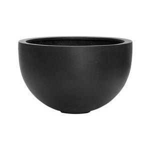 Bloempot Pottery Pots Natural Bowl L Black 60 x 38 cm